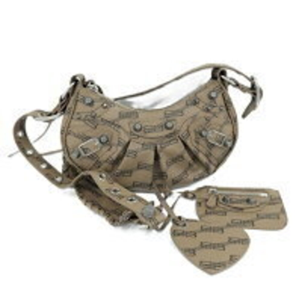BALENCIAGA Shoulder Bag Le Cagoul Brown